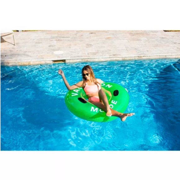 PoolCandy Sweet Shop Sour Apple "Vacation Mode" 48" Pool Tube with Handle NEW! - Picture 11 of 11
